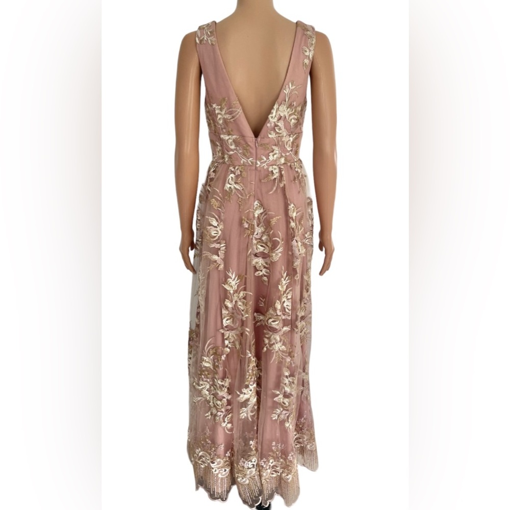 Azazie Blush Mark Romantic Adventure Embroidery
Tulle Maxi Dress - Picture 9 of 13